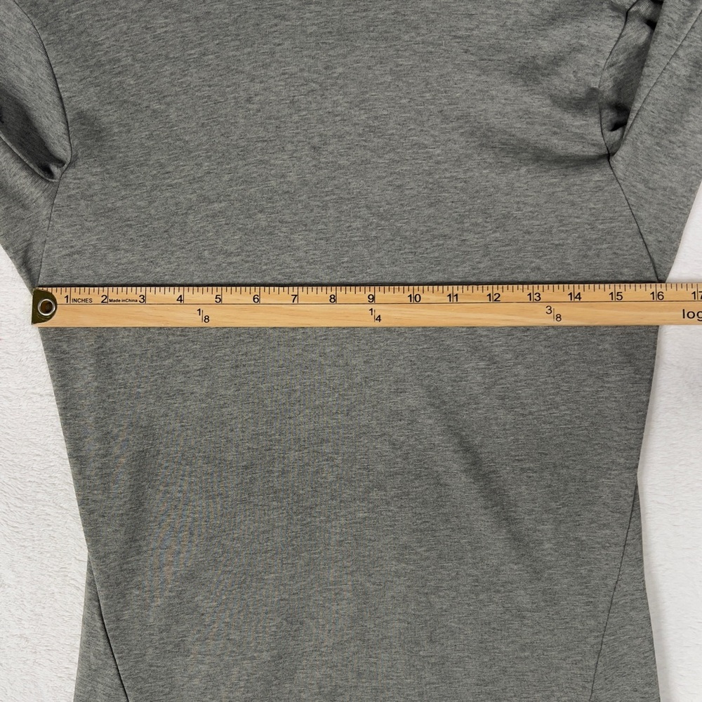 Arc'teryx Lumin Mock Neck Top Women’s XS Long Sleeve Shirt Heather Gray Gorpcore - Picture 10 of 13
